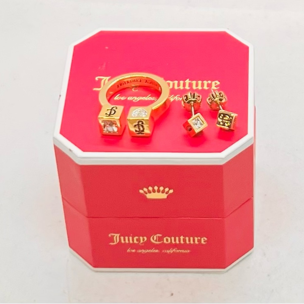 Juicy Couture Gold Ring Set